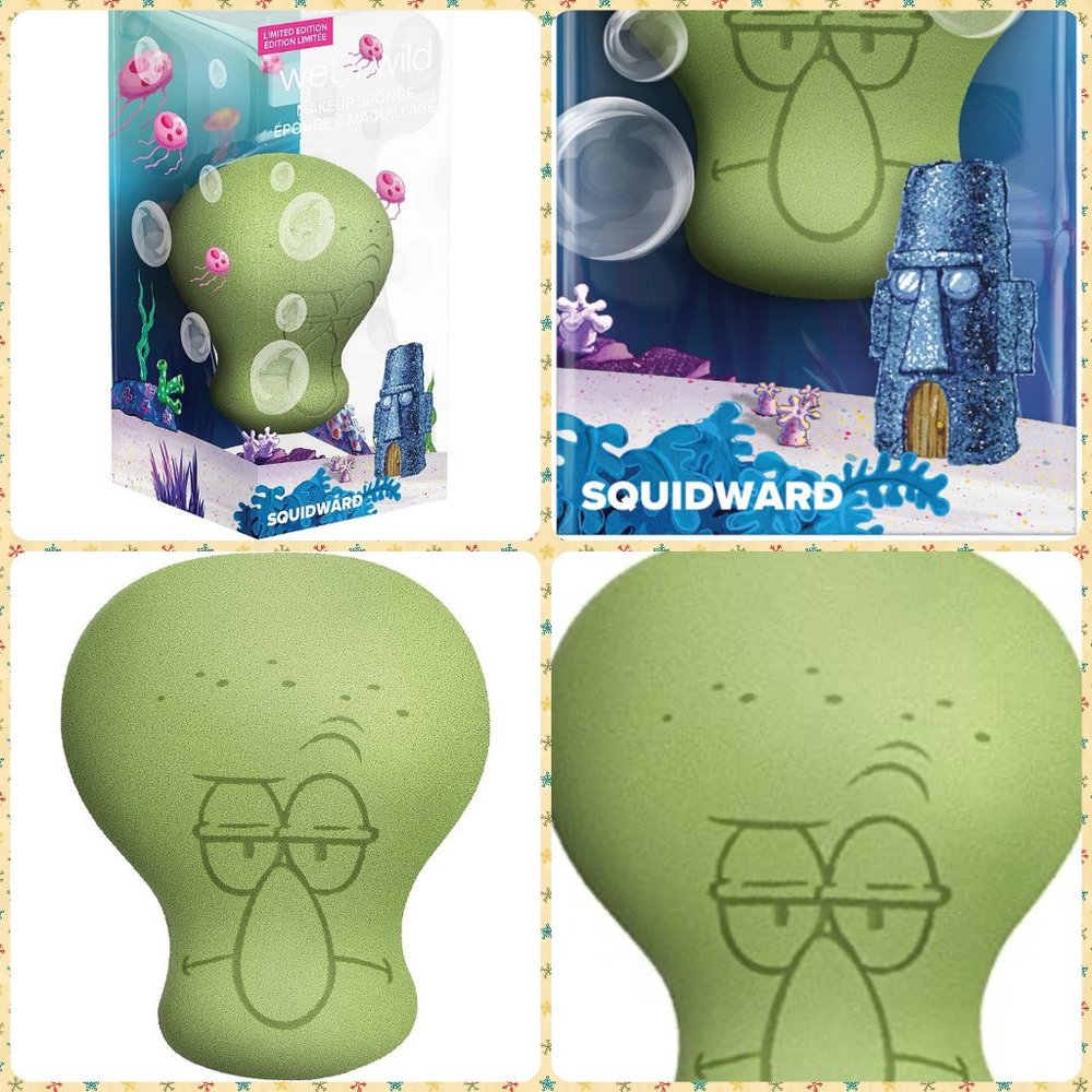 wet n wild Spongebob Squarepants Sponge Squidward Makeup Sponge Blender